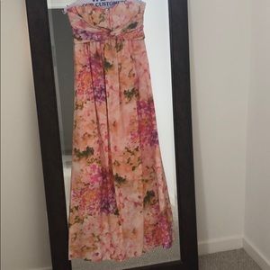 Floral maxi dress